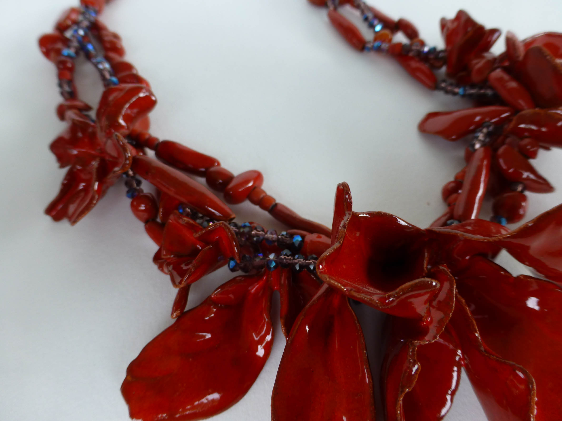 Red hot chillies necklace